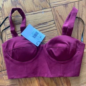 NEW Aideen Classic Padded Bustier Top